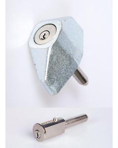 Round Headed Bullet Lock 007