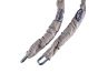 SQUIRE 8MM HARDENED STEEL CHAIN SLEEVED 1200MM LENGTH