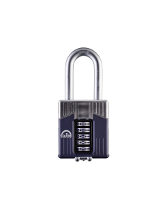 Squire Warrior 65mm Armoured Steel Body X Long Shackle - WARRIOR65/2.5