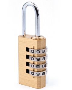 Brass Combination Padlock 21mm