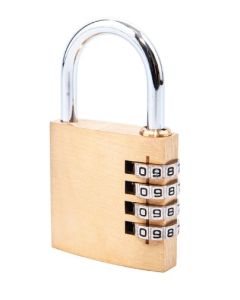 Brass Combination Padlock 40mm