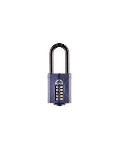 SQUIRE CP60 60MM RECODABLE COMBINATION HARDENED STEEL X LONG SHACKLE