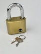ILS 50mm 4 wheel combination padlock with a hardened steel shackle