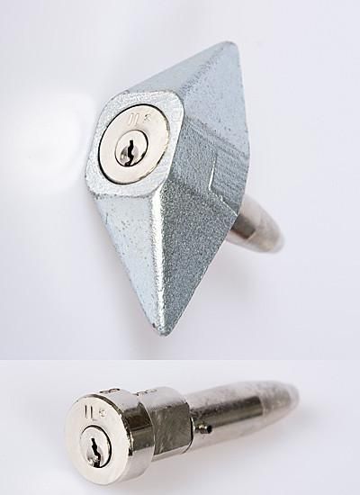 Round Cylinder Bullet Lock 004