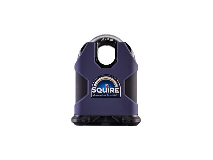 Squire 80MM Closed Shackle Solid Steel Padlock - SS80CS