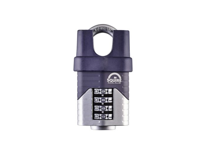 Squire Vulcan 50mm Recodable Combination Closed Boron Shackle