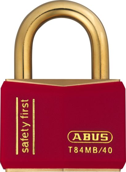 Brass ABUS T84/MB Padlock in 6 colour options