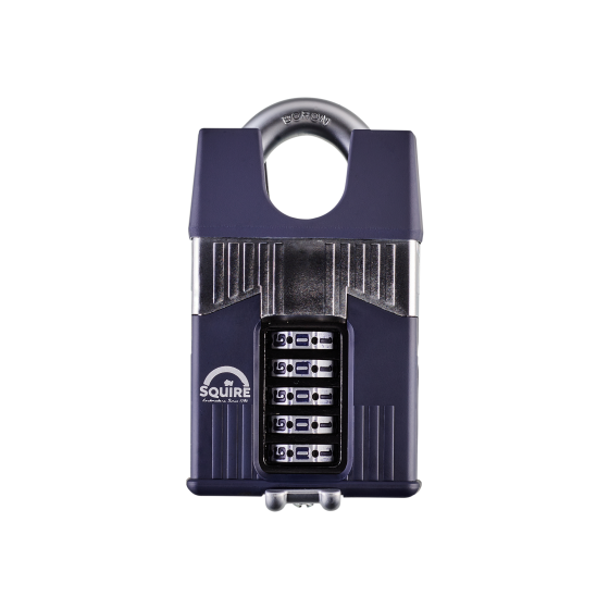 Squire Warrior 65mm Armoured Steel Body Closed Boron shackle -