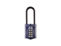 Squire CP50 50mm Recodable Combination Hardened Steel X Long Shackle
