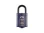 SQUIRE CP60 60MM RECODABLE COMBINATION HARDENED STEEL SHACKLE