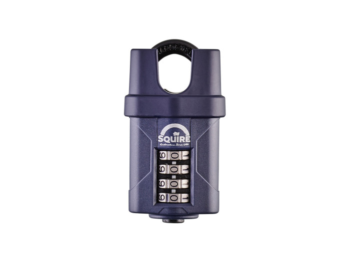 SQUIRE CP40 40MM RECODABLE COMBINATION HARDENED STEEL CLOSED  SHACKLE