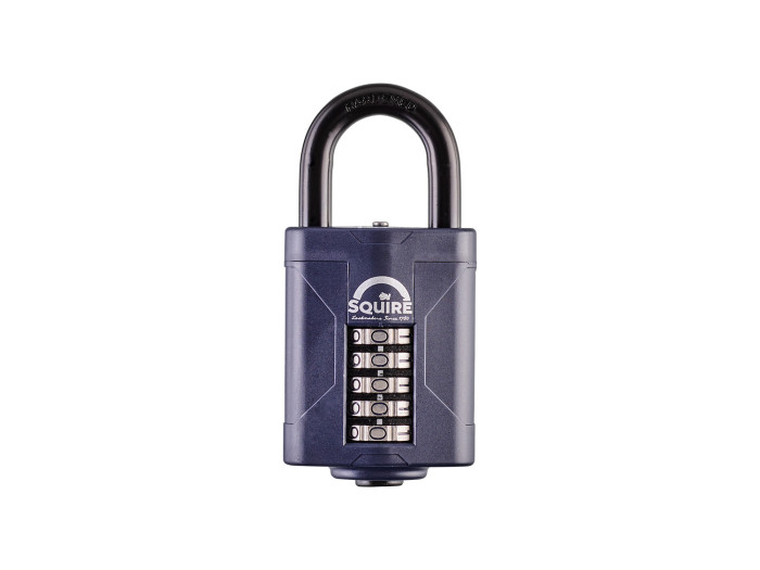 SQUIRE CP60 60MM RECODABLE COMBINATION HARDENED STEEL SHACKLE