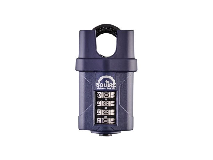 SQUIRE CP40 40MM RECODABLE COMBINATION HARDENED STEEL CLOSED  SHACKLE