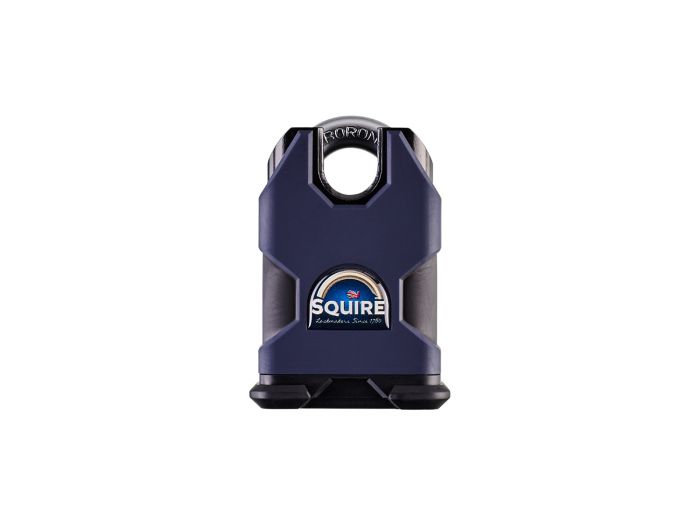 Squire Stronghold 50MM Solid Steel Body Closed shackle 5 Pin Cylinder 