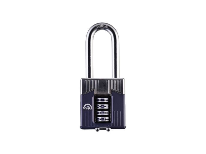 Squire Warrior 55mm Armoured Steel Body X Long Shackle 