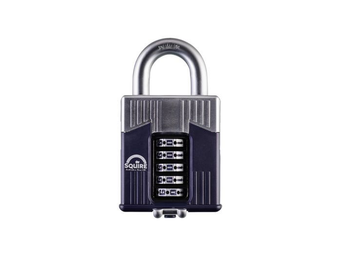 Squire Warrior 65mm Armoured Steel Body Boron Open Shackle 