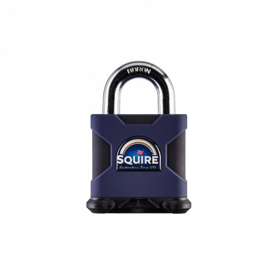 Squire 80MM Open Shackle Solid Steel Padlock - SS80S