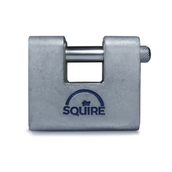 SQUIRE 60mm Armoured Brass Block Padlock