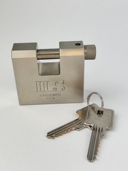 ILS Hardened steel container padlock