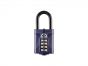 Squire CP50 50mm Recodable Combination Hardened Steel Long Shackle 