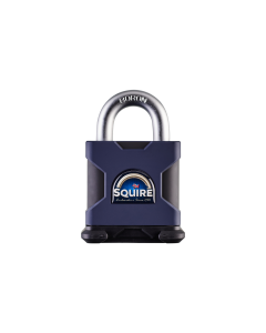 SQUIRE STRONGHOLD 65MM OPEN SHACKLE SOLID STEEL PADLOCK CEN6