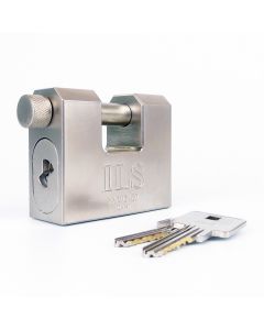 ILS 75mm Hardened Steel Container Padlock Keyed to Differ