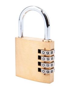 Brass Combination Padlock 40mm
