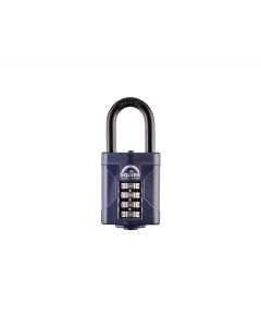 Squire CP50 50mm Recodable Combination Hardened Steel Long Shackle 