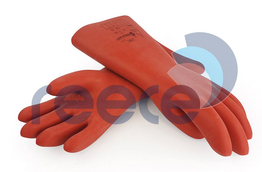 Class 1 Composite Insulating Gloves in Red