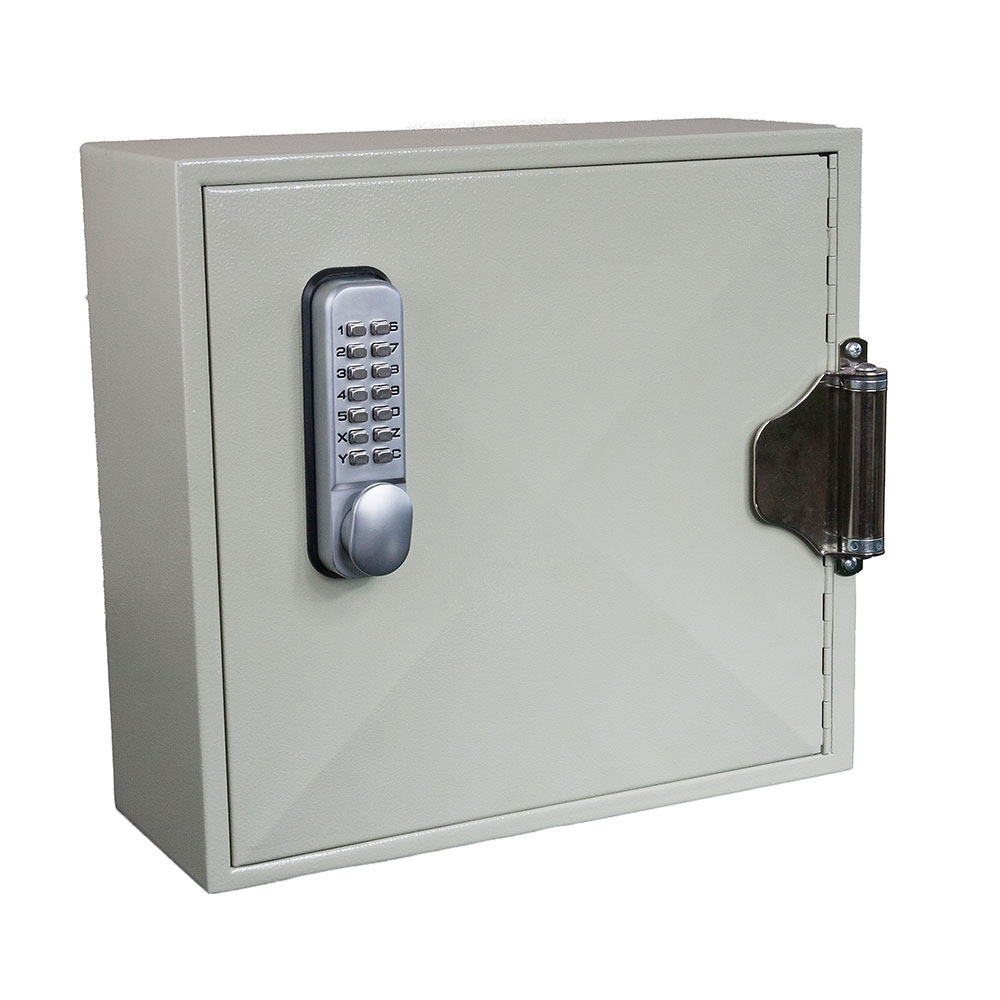 Key cabinet with mechanical digital lock