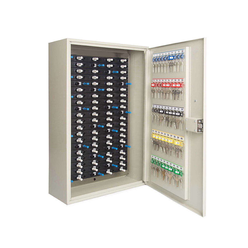 Mechanical key tracking cabinet